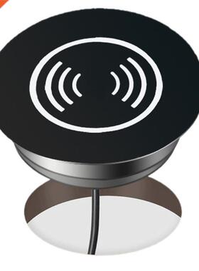 Multifunctional Embedded Desk Wireless Charger 7.5/10W Fast