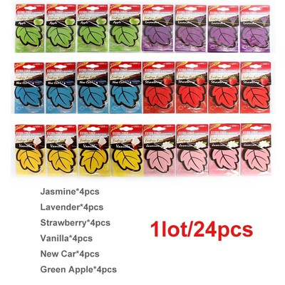 Auto Shine Paper Hanging Car Air Freshener Vanilla perfume/f