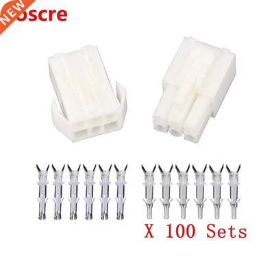 100 Sets EL-6P Small tamiya Electronic connector 4.5mm spaci