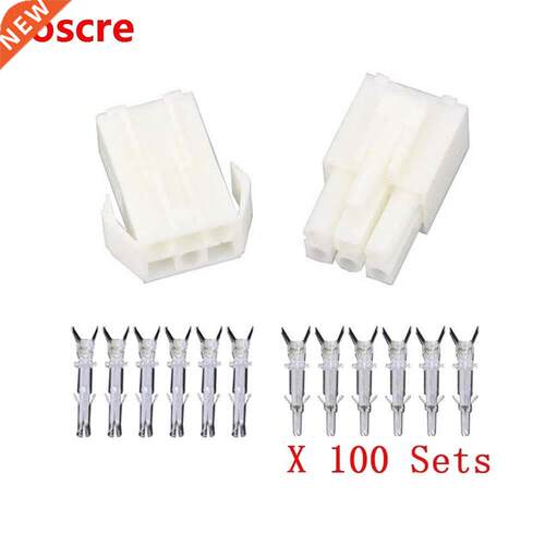 100 Sets EL-6P Small tamiya Electronic connector 4.5mm spaci