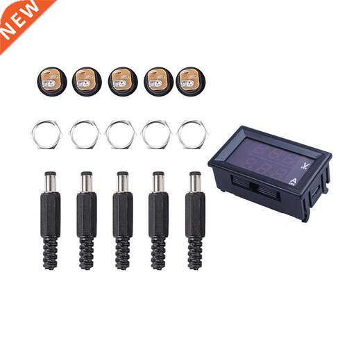 11 Pcs Accessories: 10 Pcs DC Female Jack + Socket Connector