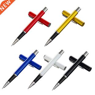 Portale Gel Pen Metal lack Gel Pen with Pen Pocket Metal S