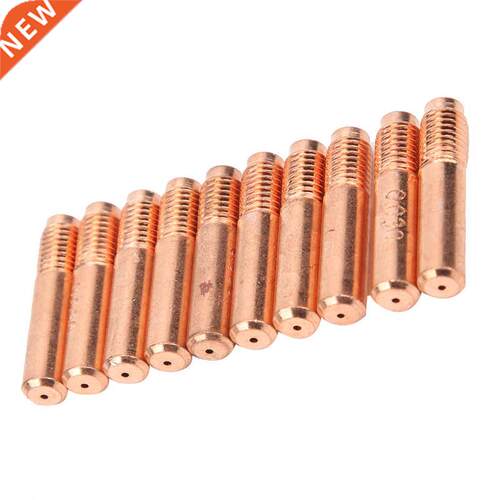 10Pcs Conductive Nozzles Copper MIG Welding Contact Tips Rep