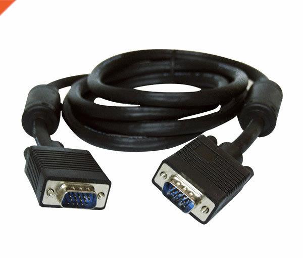 MALE TO MALE SVGA/VGA MONTOR PC TO TFT LEAD CABLE 1.8m