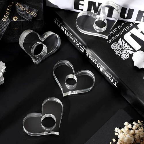 Multi-functional Hole Design Acrylic Small Thumb Book Holder