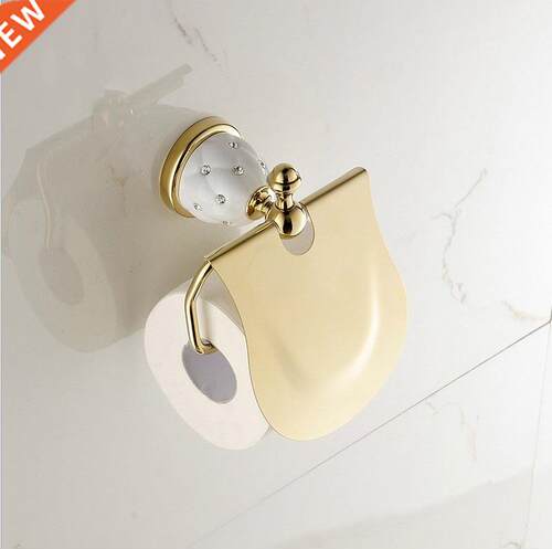1PCS Brass Tolet Paper Holder Tssue Hanger Bathroom Rolln