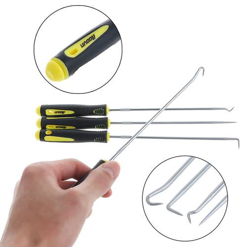 4Pcs Full Hook Angle Hook 240mm Chrome Alloy Steel Removal O