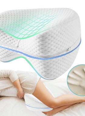Pregnancy Body Memory Foam Pillow Orthopedic Knee Leg Wedge