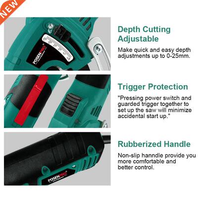 Electrc Mn Crcular Saw 700W Mn Saw Tle Cutter 3pcs B