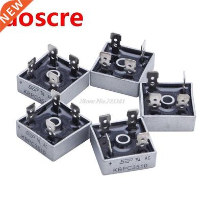 5Pcs 35A KBPC3510 1000V Metal Case Single Phases Diode Bridg