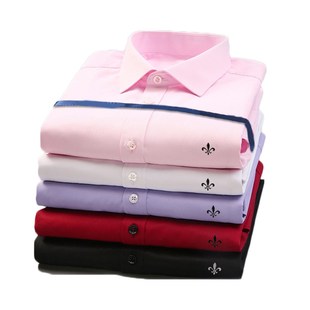 Dudalinas 2021 Brand Men Shirt Male Dress Shirts Men's F