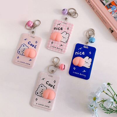 Creative Ctoon Cd Holder Key Protector Keychain Cd Cov