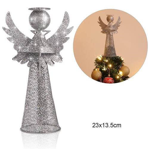 NICEXMAS Christmas Tree LED Star Tree Topper Xmas Tree Decor