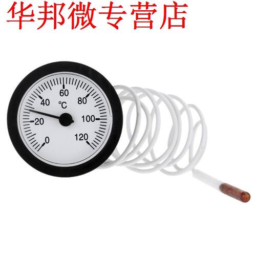 Dial Thermometer Capillary Temperature Gauge 0-120 Degrees C