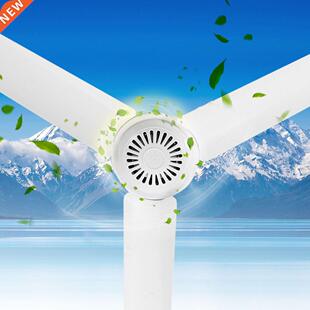 Environmental-friendly 12V 6W Solar Ceiling Fan Solar Powere