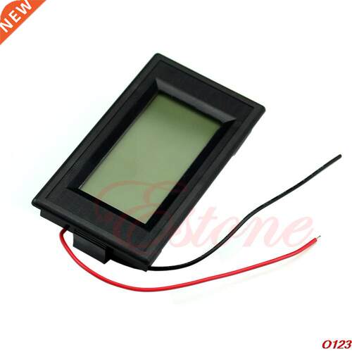 2-wire DC 7-30V LCD Blue Volt Panel Meter Voltmeter Monitor