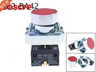 BA42 XB2-BA42 Red Self-reset Momentary Flush Pushbutton 1 N/