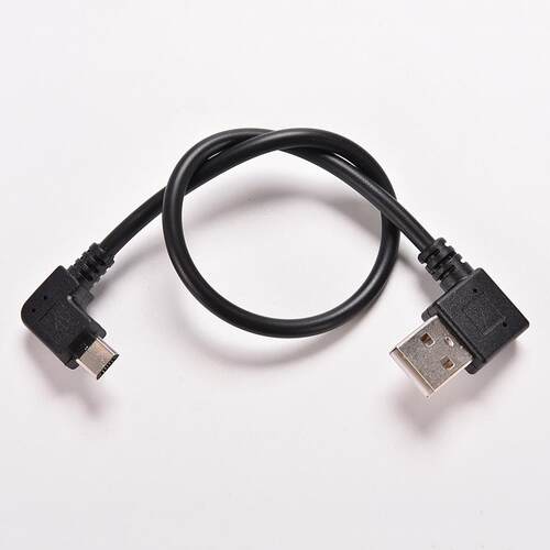 Micro Right Angle USB Data Cable 5 Pin Micro Male to 2.0 A M