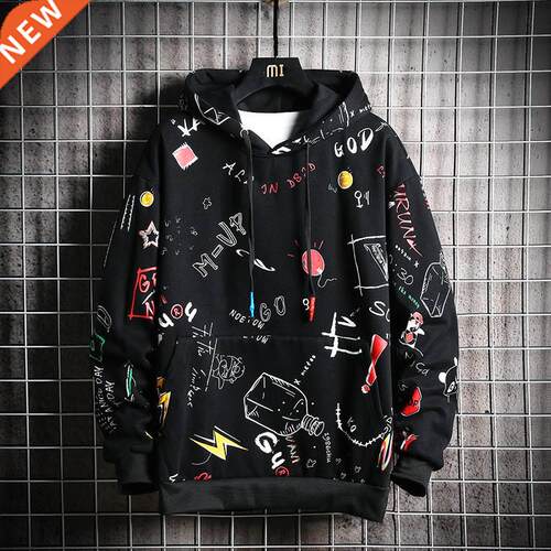 Spring Autumn Men's Hoodies Korean Style Fashion Setwear