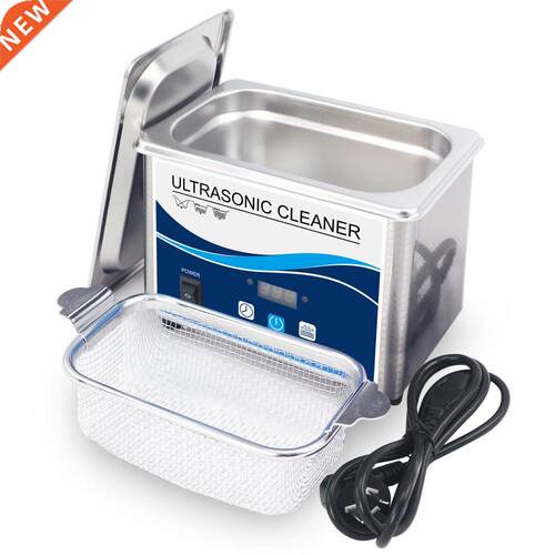 Digital Ultrasonic cleaner 60W Sonicator bath 40Khz degas fo