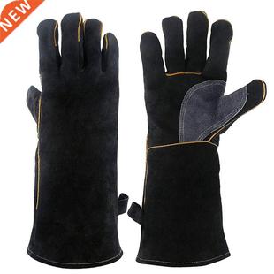 Extreme Heat&Fire Resistant Gloves Leather with Stitchin