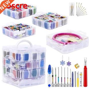 188pcs Embroidery Starter Kit Punch Needle Tool And Supplies