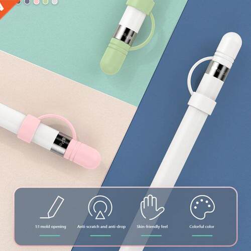 3pcs Replacement Pen CAP For Apple Pencil 1 Silicone Pencil