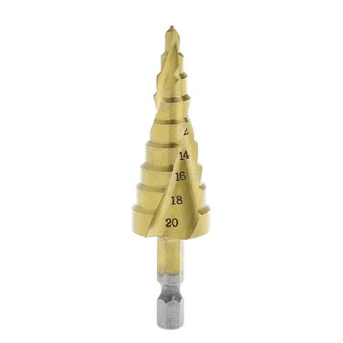 HSS Spiral Grooved Step CoDrill Bit 1/4