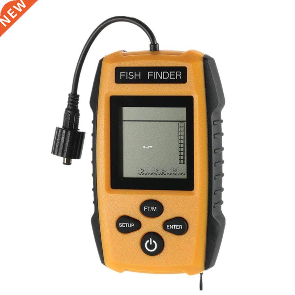 100m portable fish finders fishing tools echo sounder fishin