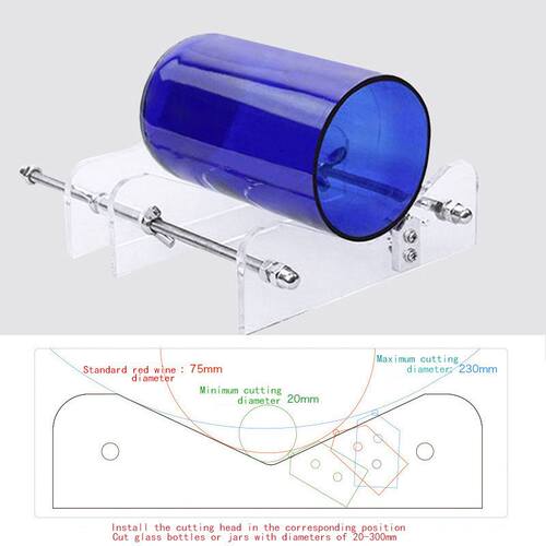 Professional For Beer Bottles Cutting Glass Bottle-Cutter D