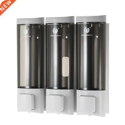 Manual Soap Dispensers Wall-mounted Three Cher Shpoo o