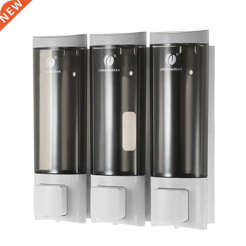 Manual Soap Dispensers Wall-mounted Three Cher Shpoo o