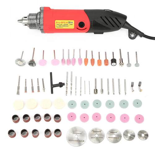 Electric Rotary Tool Kit 240W Mini Electric Drill Grinder Va