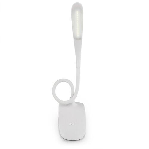 LED Reading Gooseneck with USB Charging Port and 3 Levels of