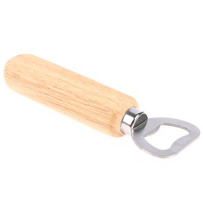 1Pcs Wooden Bottle Opener Home Beer Cap Wooden Cover Wood Bo
