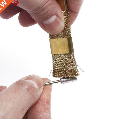 copper nail drill bits clean brush nail art drill cleaner ma