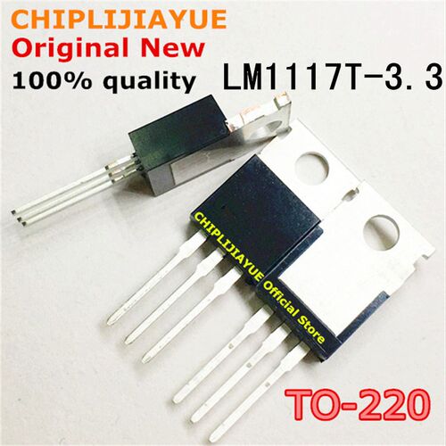 10PCS LM1117T-3.3 TO220 LM1117-3.3 LM1117T 3.3V LM1117 TO-22