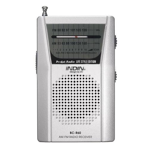 Pocket Telescopic Antenna Mini AM/FM 2-Band Radio World Rece