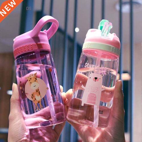 Water Bottle With Buckle 450ml Outdoor Kids Sport Bottle Spo