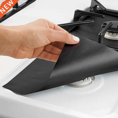 100PC Reusable Gas Stove Cooker Protectors Cover/liner Clean