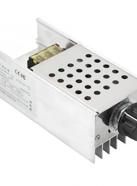 AC 220V 6000W SCR Voltage Regulator Dimming Dimmer Motor Spe