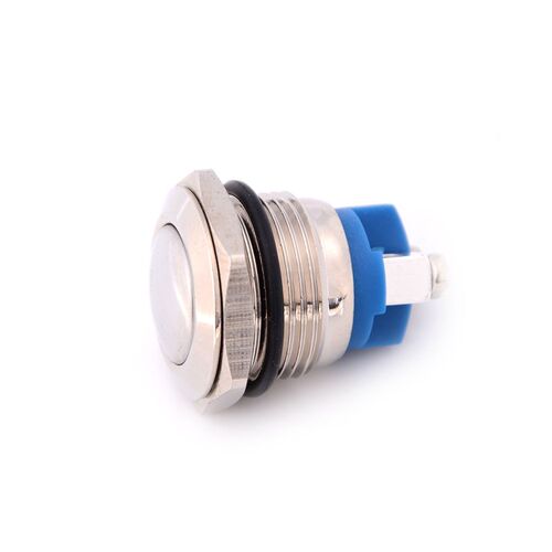 1pcs Momentary Metal Push Button Switch 16mm Start Horn Butt