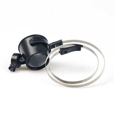 15X Monocular Glass Magnifier Watch Jewelry Repair Tools LED