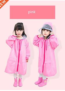 80-140CM waterproof raincoat for children kids baby rain coa