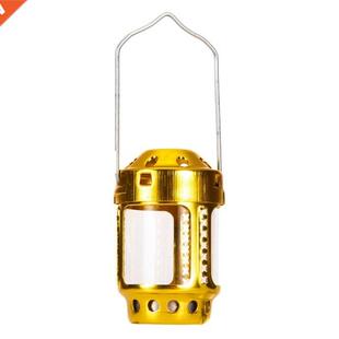 Outdoor Camping Fishing Tea Wax Lamp Aluminum Alloy Brass Su