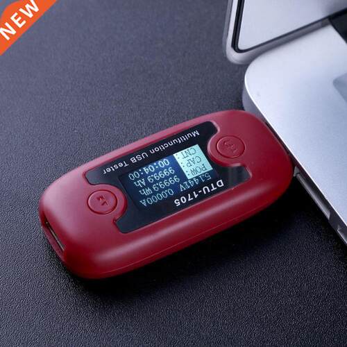 DC 4-30V 0-5A Charge Type-C USB LCD Teer Voltmeter Ammete