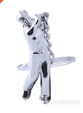 Golf Keychain Creative Metal Keyring Small Gift Key Pendant
