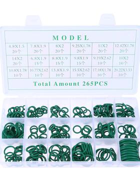 270pcs 18 Sizes Kit Air Conditioning Car Vehicle HNBR O Ring
