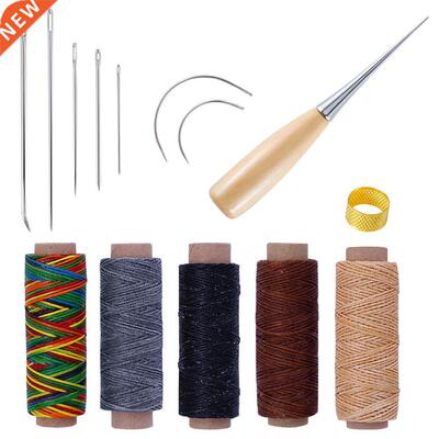 14PCS Leather Sewng Shoes Repar Tool Sets Awl Hand Sttch