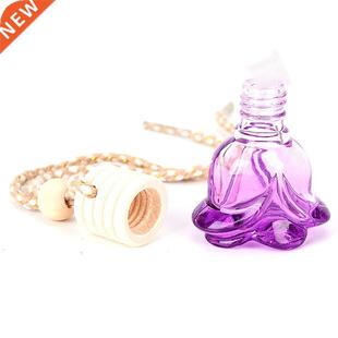 Air Freshener Essential Oil Hanging Glass Empty Bottle Car P